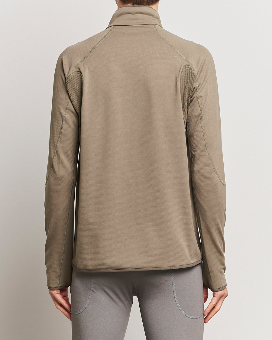 Heren | Truien | Satisfy | GhostFleece Half Zip Smoky Quartz
