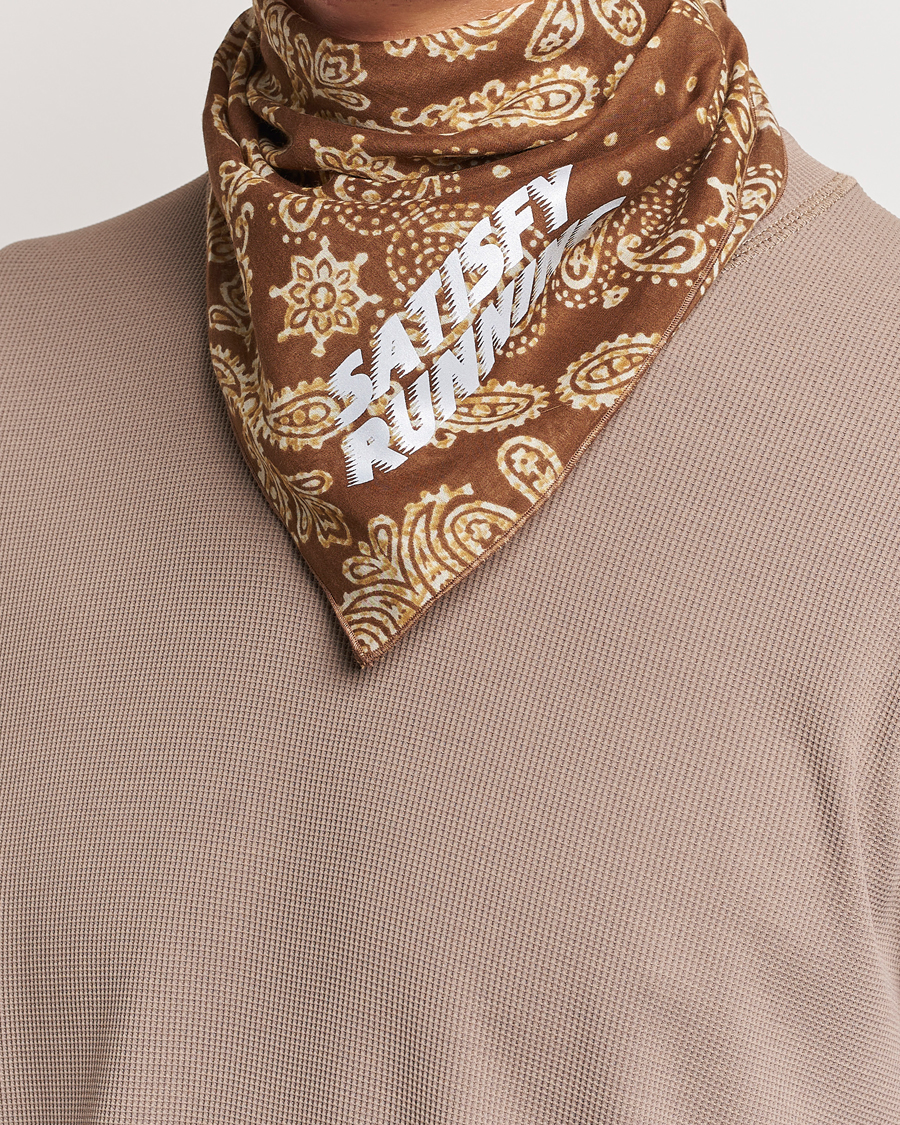 Heren |  | Satisfy | Japanese Cotton Bandana Brown