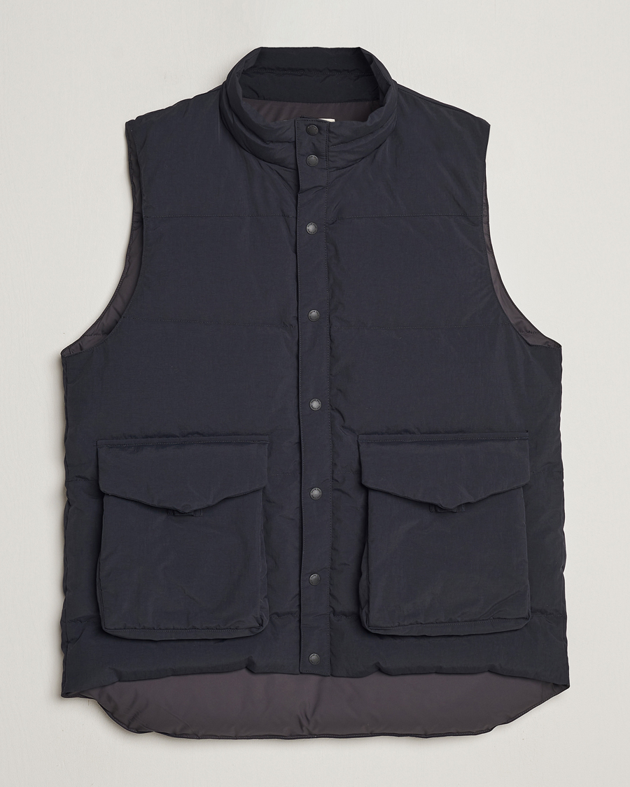 Heren | Jassen | Snow Peak | Recycled Down Vest Black