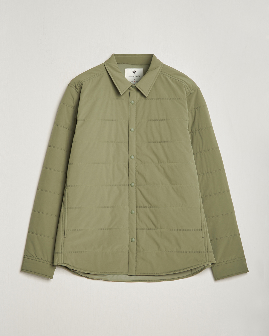 Heren | Jassen | Snow Peak | Flexible Insulated Shirt Olive