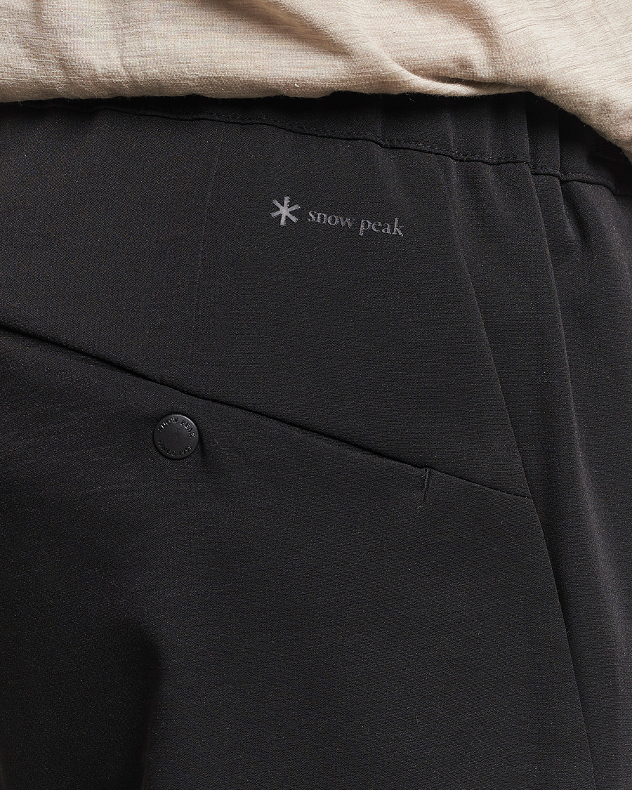 Heren | Broeken | Snow Peak | Active Comfort Pants Black