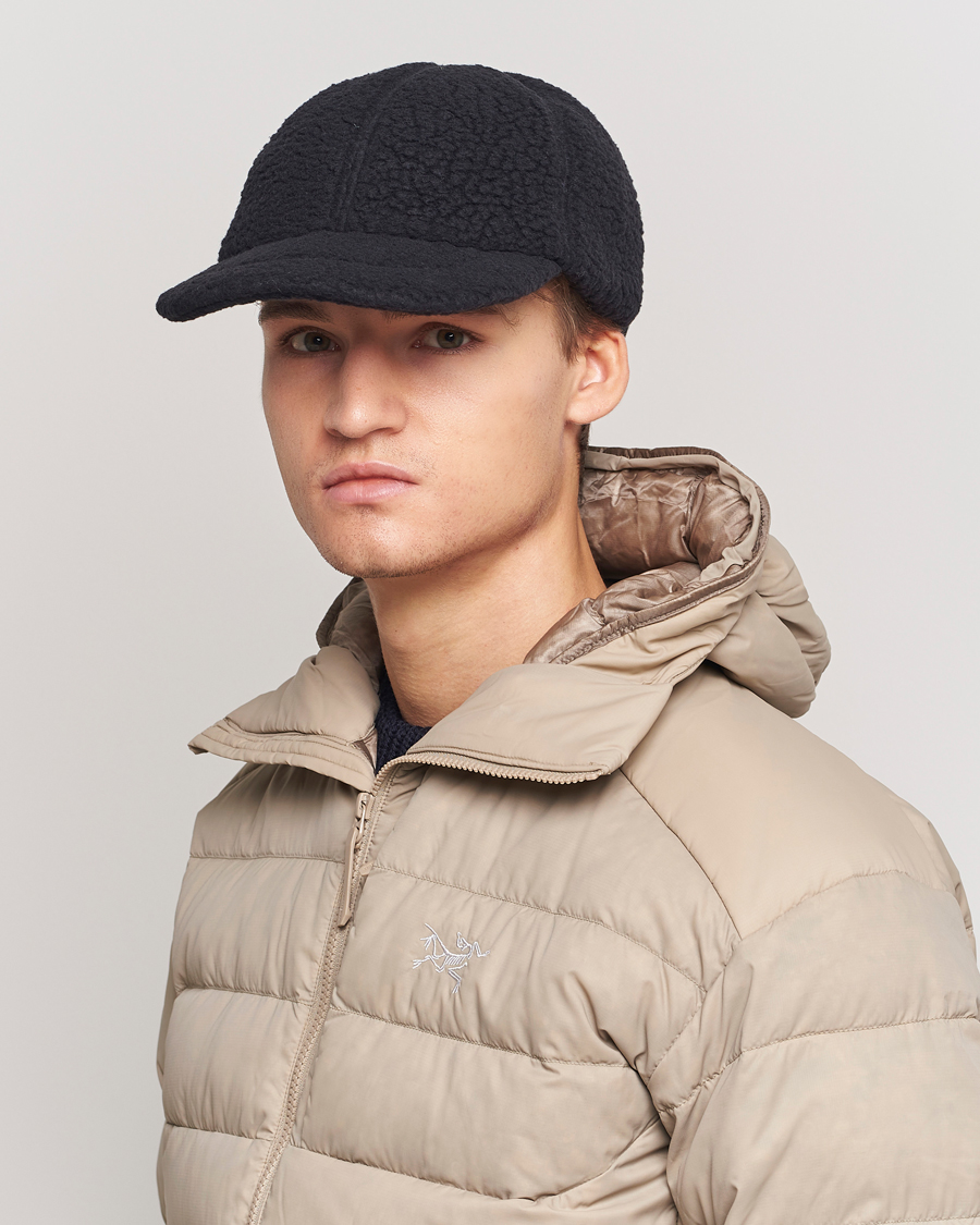 Heren | Snow Peak Thermal Boa Fleece Cap Black | Snow Peak | Thermal Boa Fleece Cap Black
