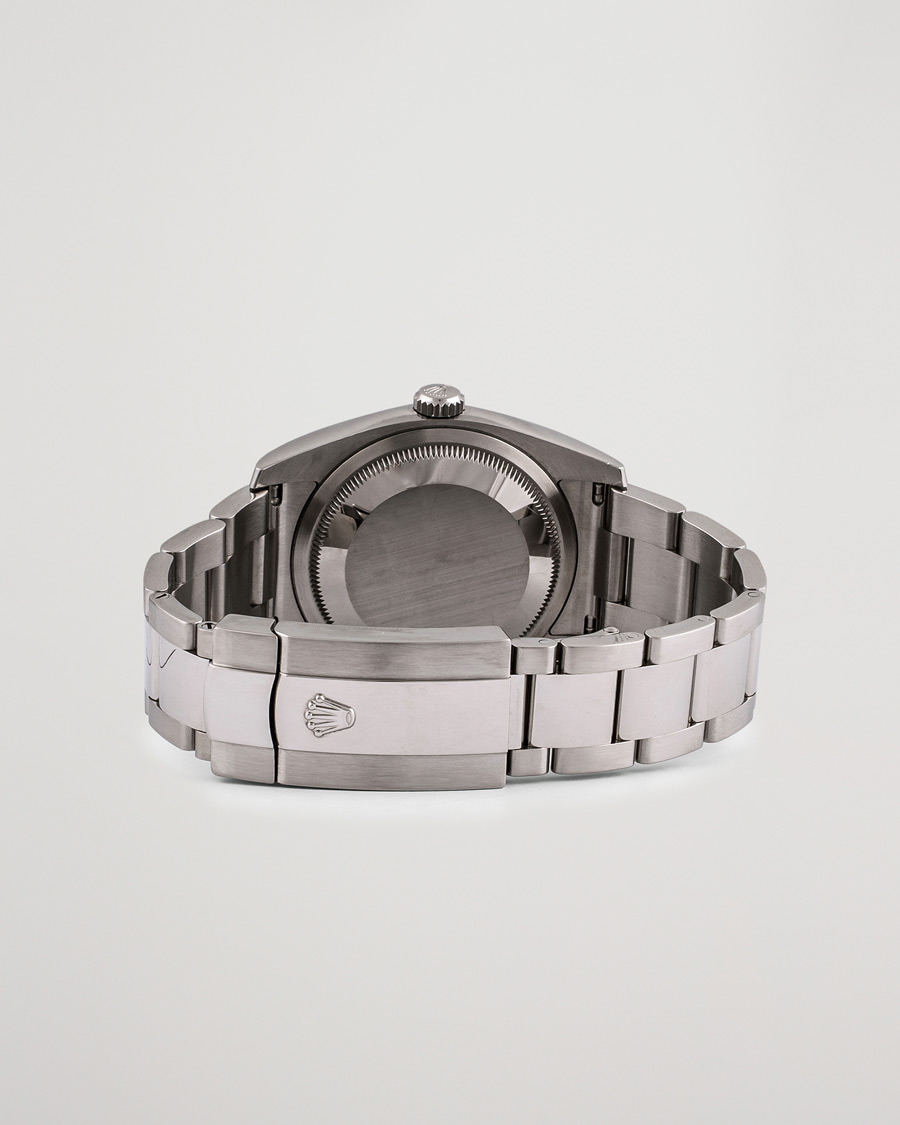 Heren | Rolex Pre-Owned Datejust 116200 Oyster Perpetual Steel Black Steel Blue | Rolex Pre-Owned | Datejust 116200 Oyster Perpetual Steel Black Steel Blue