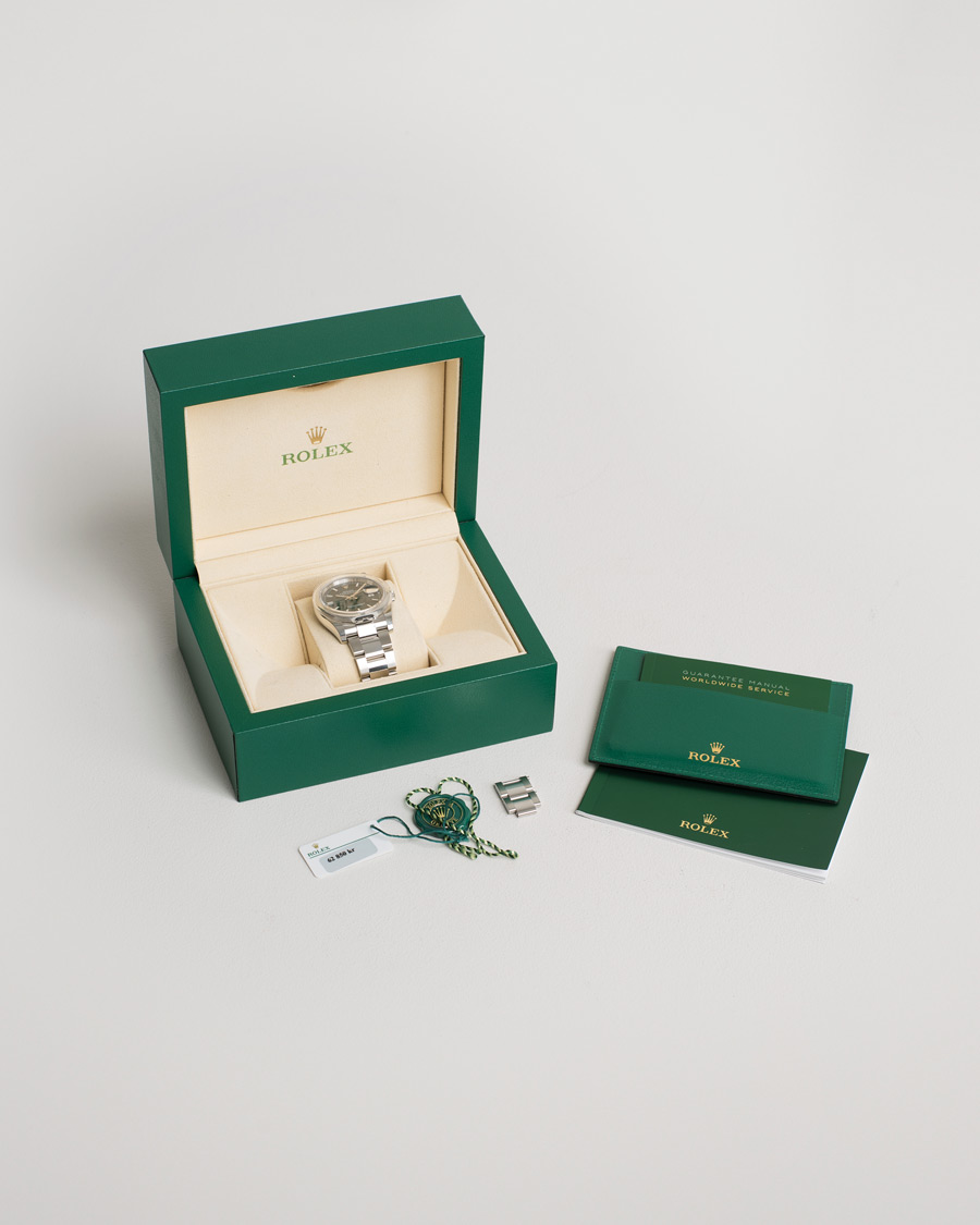 Heren | Rolex Pre-Owned Datejust 116200 Oyster Perpetual Steel Black Steel Blue | Rolex Pre-Owned | Datejust 116200 Oyster Perpetual Steel Black Steel Blue