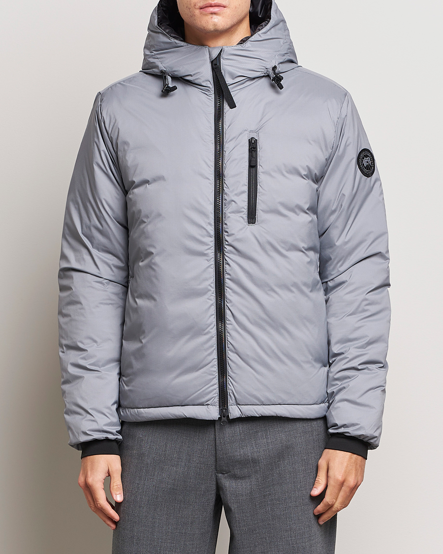 Heren | Jassen | Canada Goose Black Label | Lodge Hoody Boulder Grey