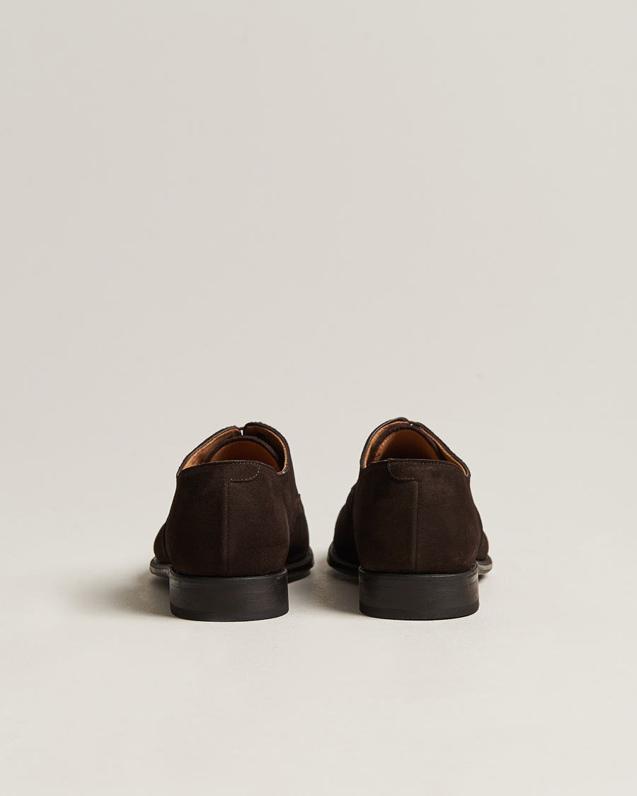 Heren | Myrqvist Äppelviken Oxford Dark Brown Suede | Myrqvist | Äppelviken Oxford Dark Brown Suede