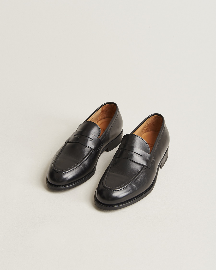 Heren | | Myrqvist | Stenhammar Loafer Black Calf