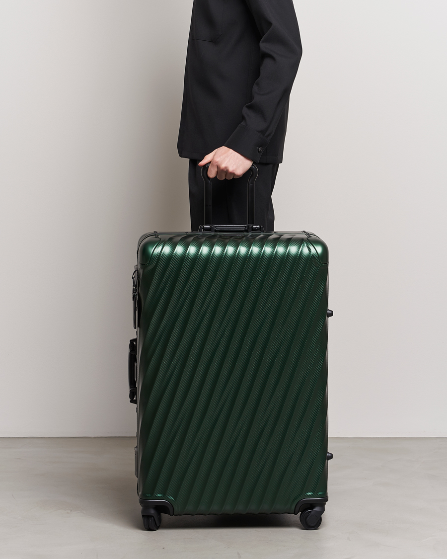 Heren | Koffers | TUMI | Extended Trip Aluminum Packing Case Texture Green