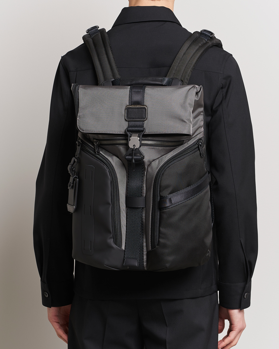 Heren | TUMI | TUMI | Alpha Bravo Logistics Backpack Charcoal