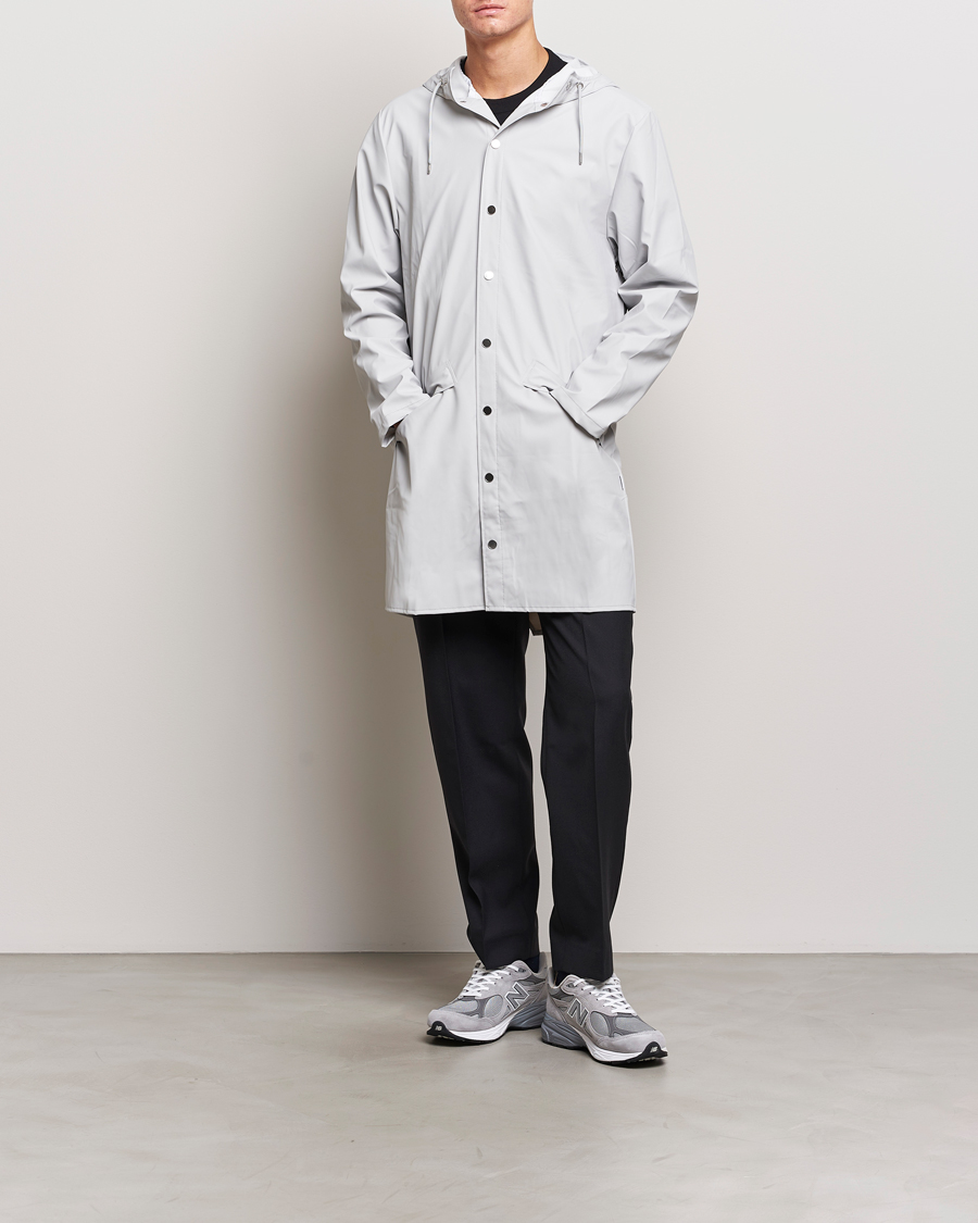 Heren | Jassen | RAINS | Long Jacket Ash