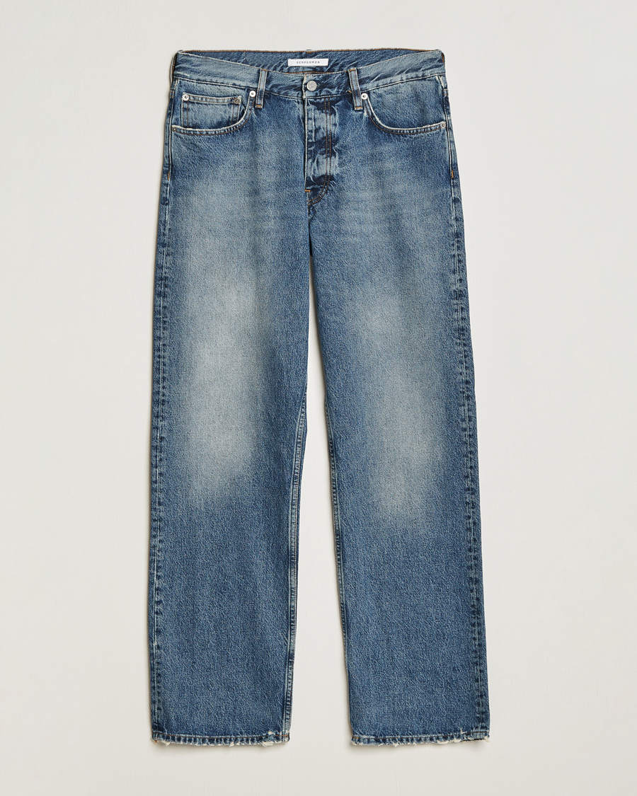 Heren | Jeans | Sunflower | Loose Jeans Mid Blue