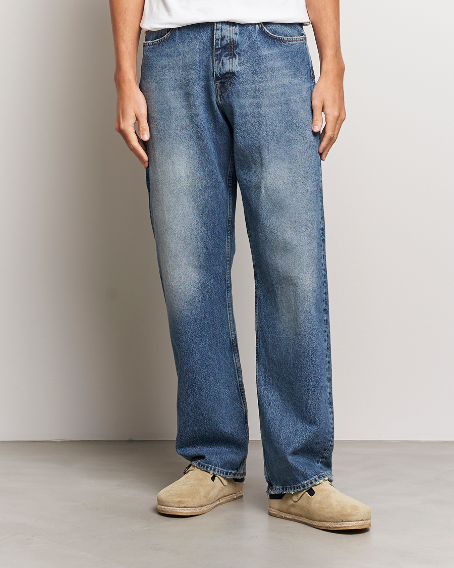 Heren | Contemporary Creators | Sunflower | Loose Jeans Mid Blue