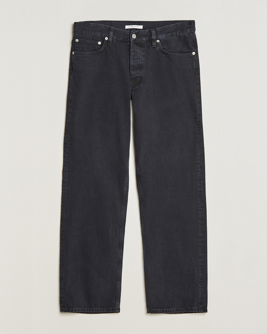 Heren | Jeans | Sunflower | Loose Jeans Washed Black