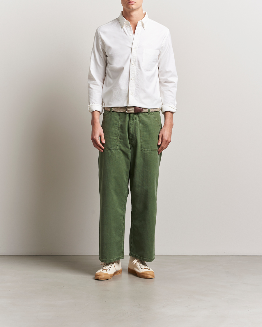 Heren | Overhemden | BEAMS PLUS | Oxford Button Down Shirt White