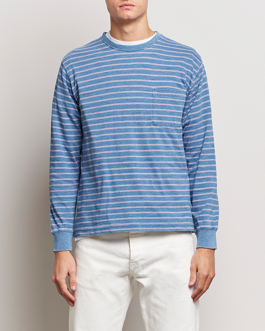Striped longsleeve heren cheap