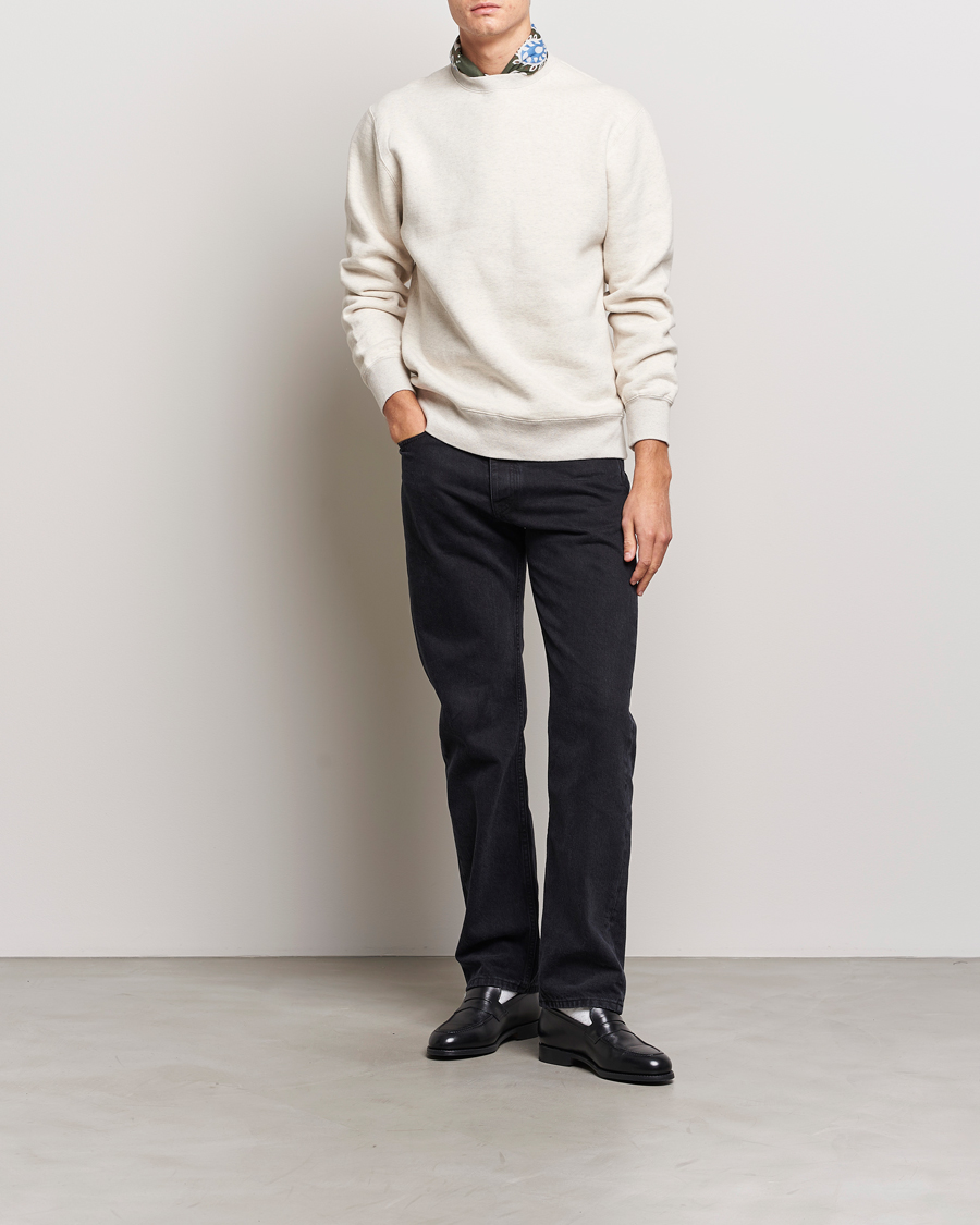 Heren | Truien | BEAMS PLUS | Japanese Crewneck Sweatshirt Off White
