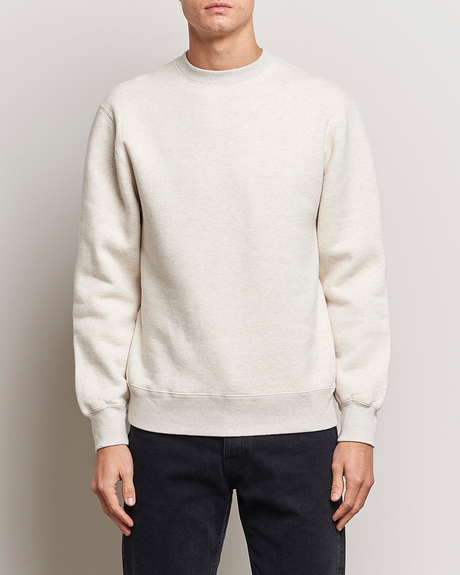 Heren | Truien | BEAMS PLUS | Japanese Crewneck Sweatshirt Off White