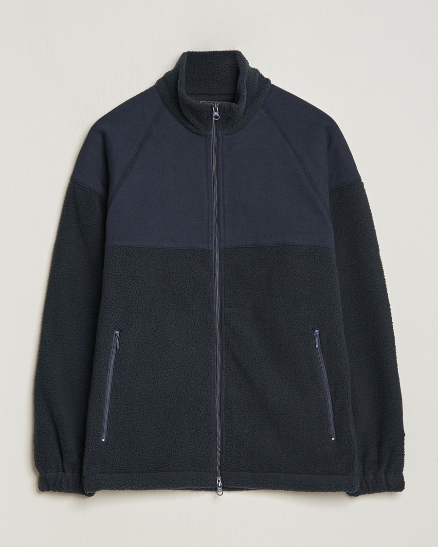 Heren | Truien | BEAMS PLUS | MIL Zip Blouson Navy