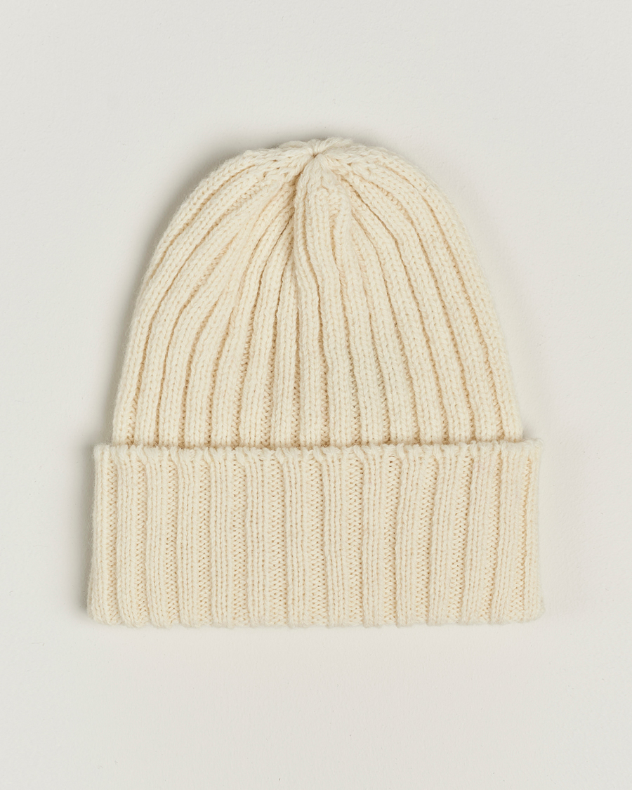 Heren | BEAMS PLUS Wool Watch Hat Natural | BEAMS PLUS | Wool Watch Hat Natural