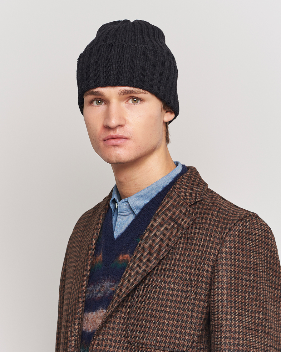 Heren |  | BEAMS PLUS | Wool Watch Hat Black