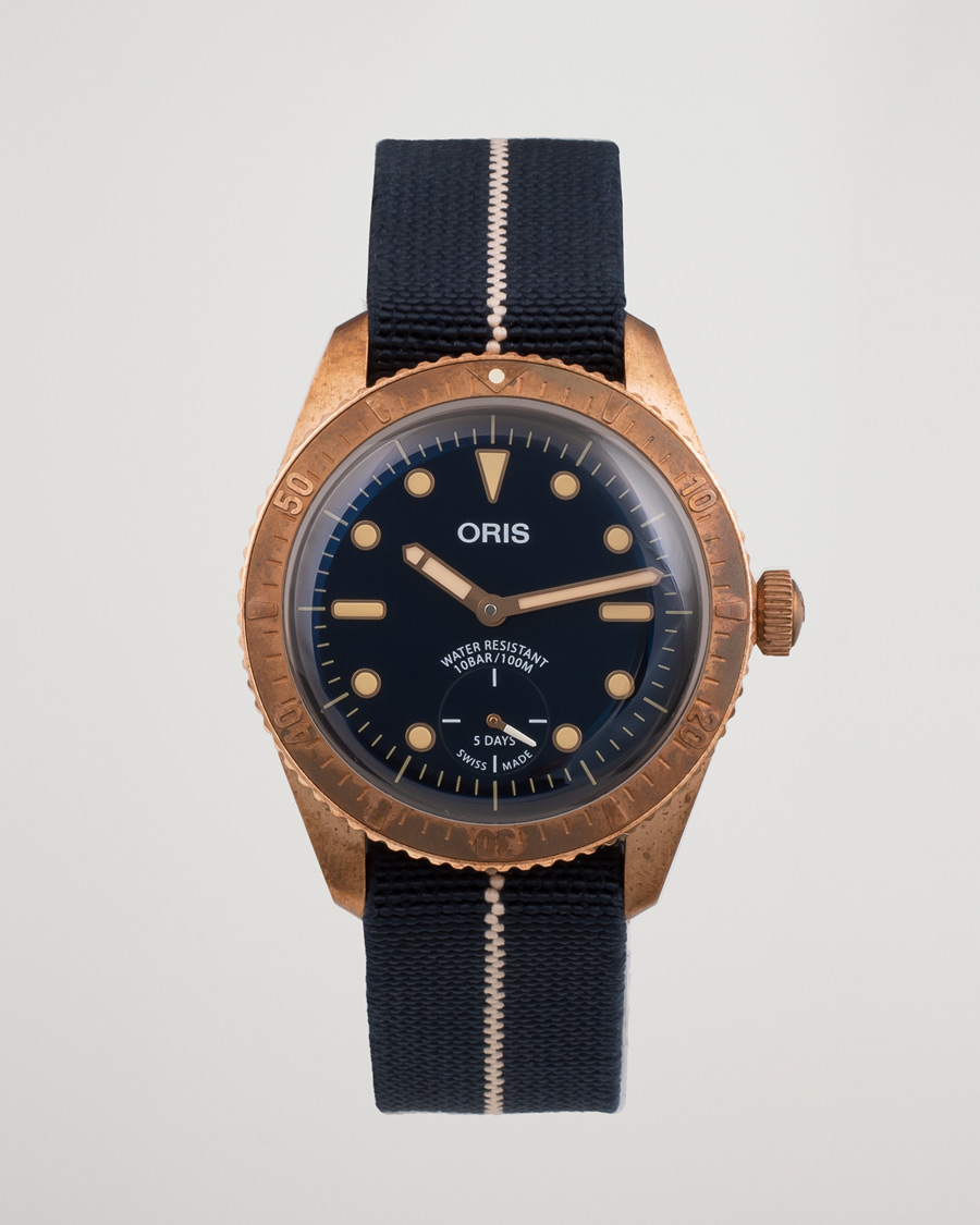 Heren | Oris Pre-Owned Carl Brashear Calibre 401 Limited Edition Steel Blue | Oris Pre-Owned | Carl Brashear Calibre 401 Limited Edition Steel Blue