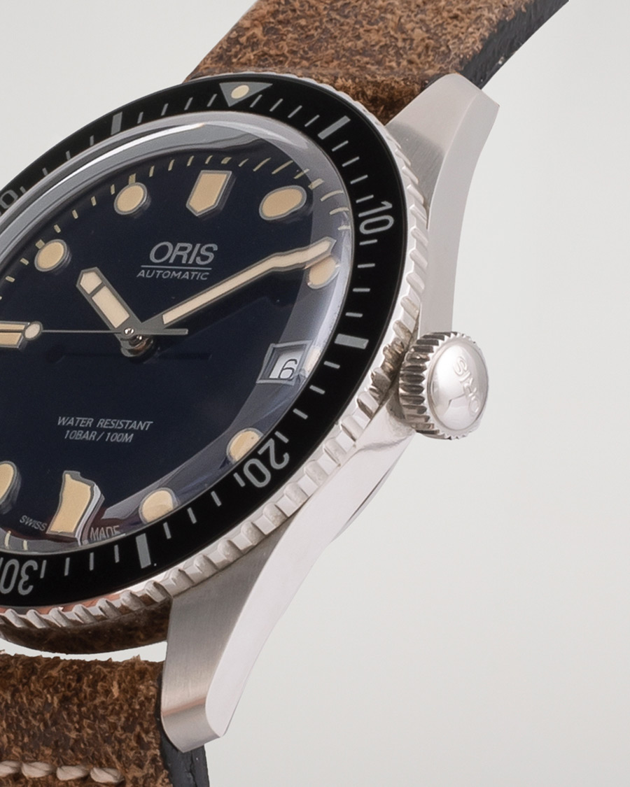 Heren | Oris Pre-Owned Divers Sixty-Five Steel Blue | Oris Pre-Owned | Divers Sixty-Five Steel Blue