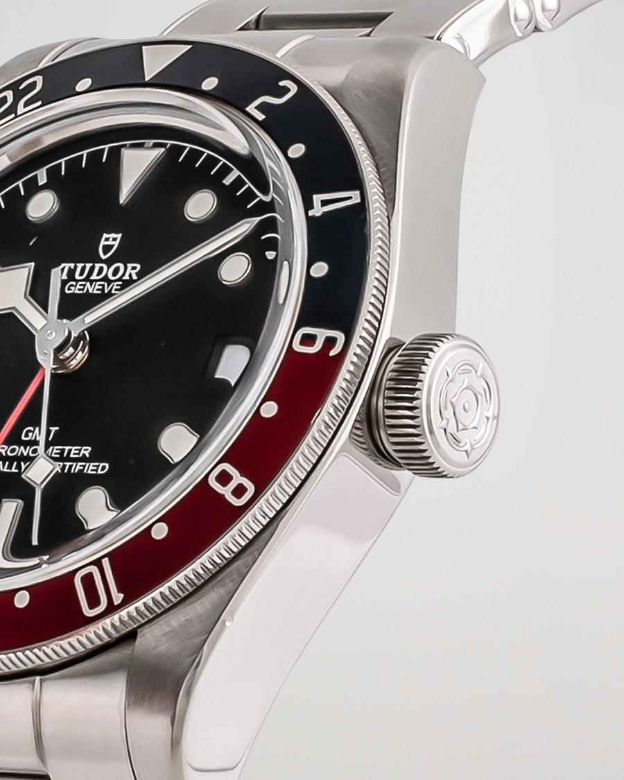 Heren | Tudor Pre-Owned Black Bay GMT 79830 RB Steel Black | Tudor Pre-Owned | Black Bay GMT 79830 RB Steel Black