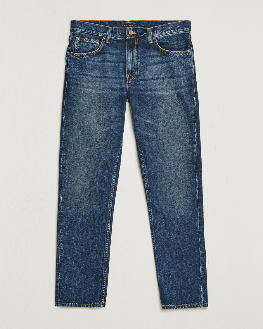 Heren | Jeans | Nudie Jeans | Gritty Jackson Jeans Blue Soil