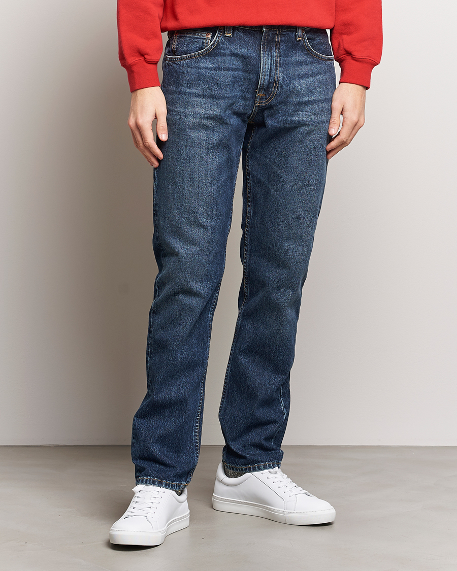 Heren | Afdelingen | Nudie Jeans | Gritty Jackson Jeans Blue Soil