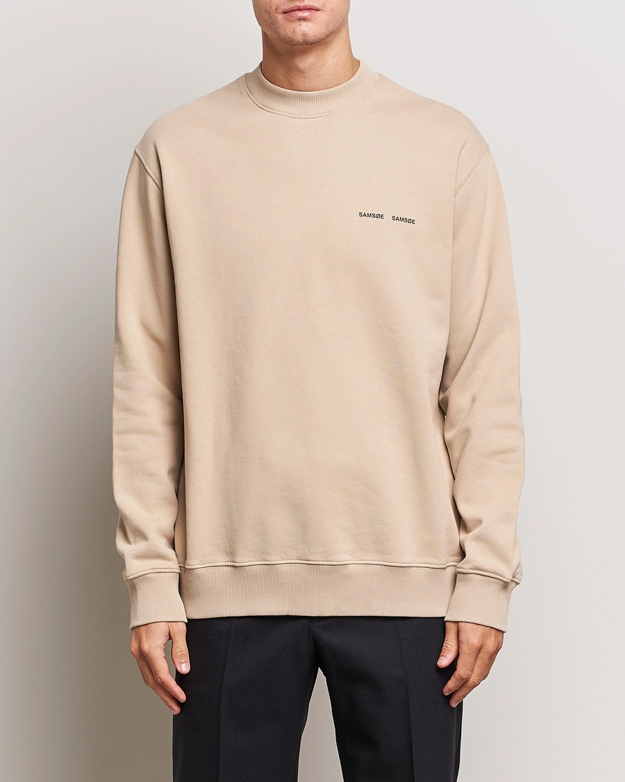 Heren | Sweatshirts | Samsøe Samsøe | Norsbro Crew Neck Sweatshirt Pure Cashmere
