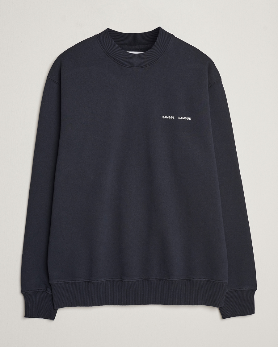 Heren | Truien | Samsøe Samsøe | Norsbro Crew Neck Sweatshirt Sky Captian