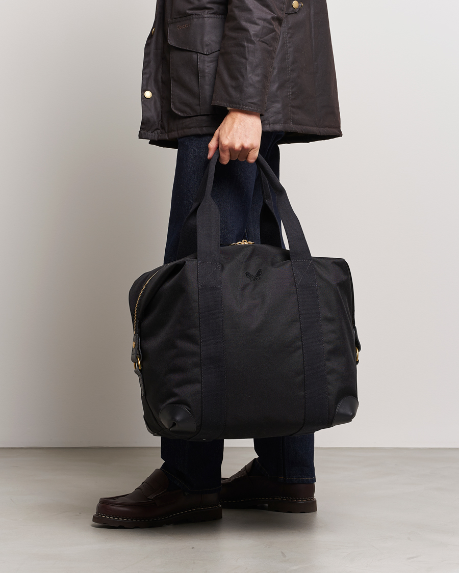 Heren | Accessoires | Bennett Winch | Small Nylon Cargo Bag Black