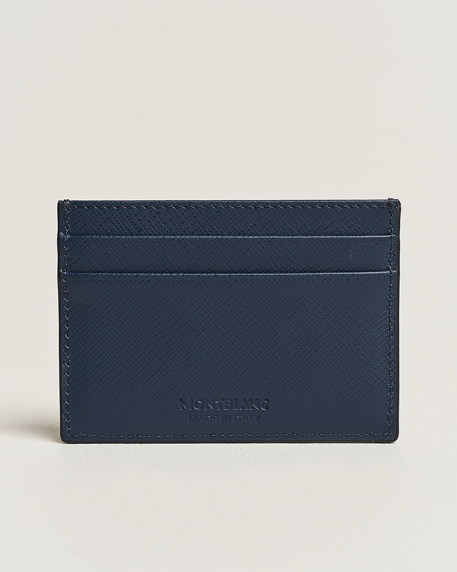 Heren | Accessoires | Montblanc | Sartorial Card Holder 5cc Ink Blue