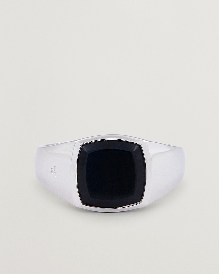 Heren | Sieraden | Tom Wood | Kay Ring Blue Hawk Eye