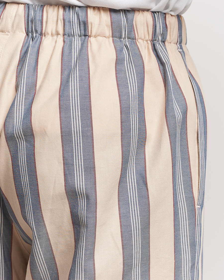Heren | Pyjama's en gewaden | Nufferton | Uno Old School Pyjama Set Beige/Blue