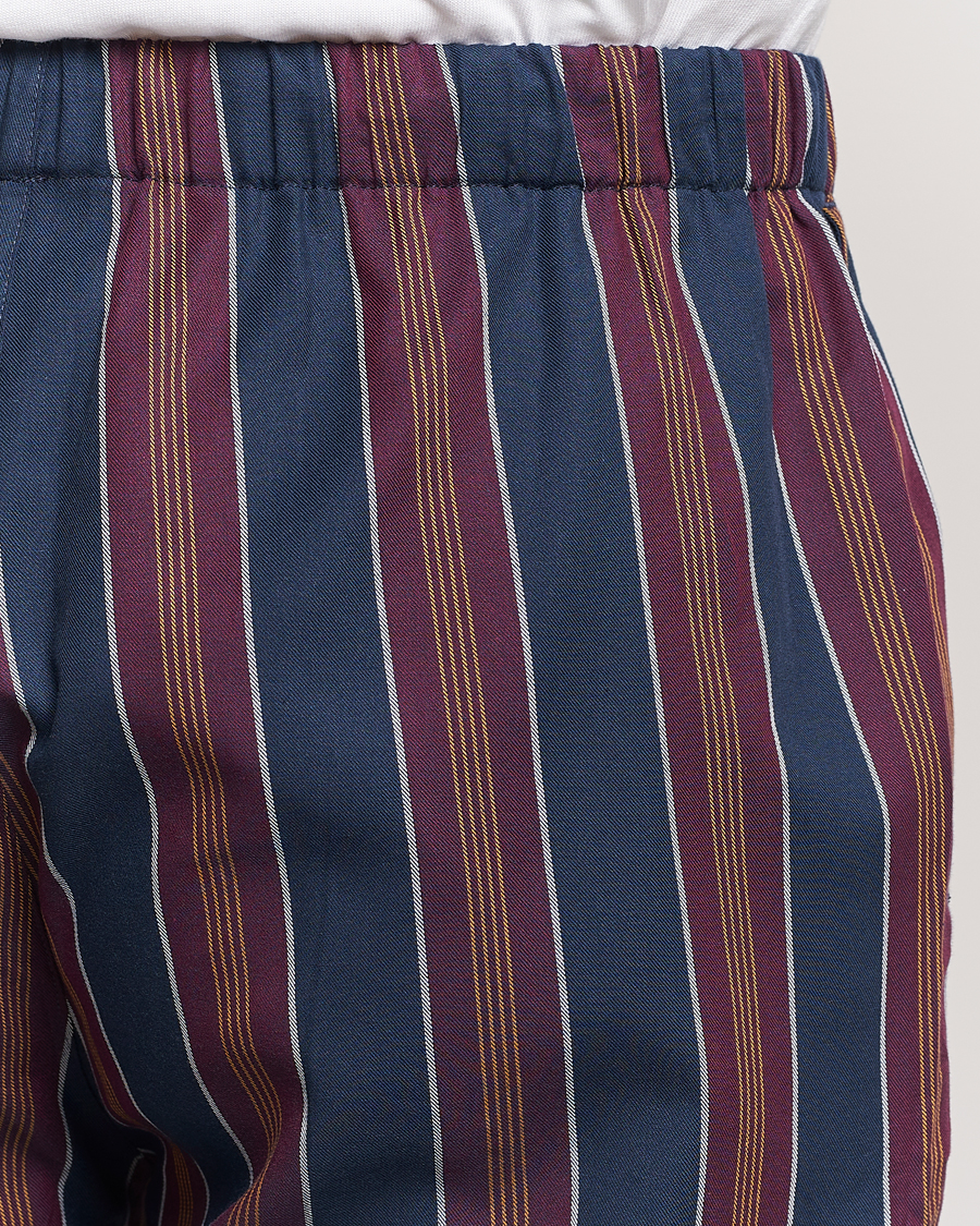 Heren | Pyjama's en gewaden | Nufferton | Uno Old School Pyjama Set Navy/Orange