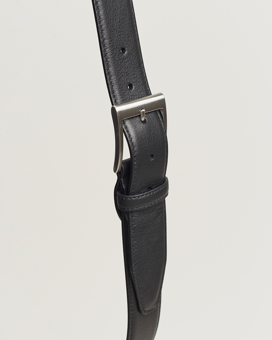 Heren | Riemen | Canali | Classic Leather Belt Black Calf