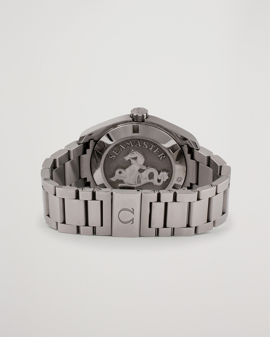 Heren | Omega Pre-Owned Seamaster Aqua Terra Steel White | Omega Pre-Owned | Seamaster Aqua Terra Steel White