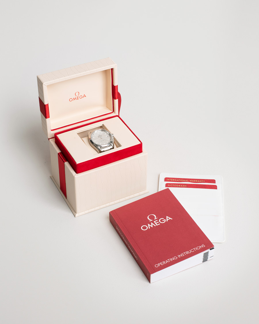Heren | Omega Pre-Owned Seamaster Aqua Terra Steel White | Omega Pre-Owned | Seamaster Aqua Terra Steel White