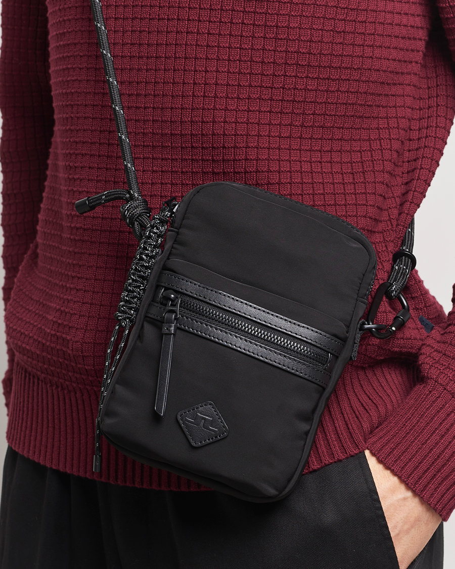 Heren | Tassen | J.Lindeberg | Small Crossbody Bag Black