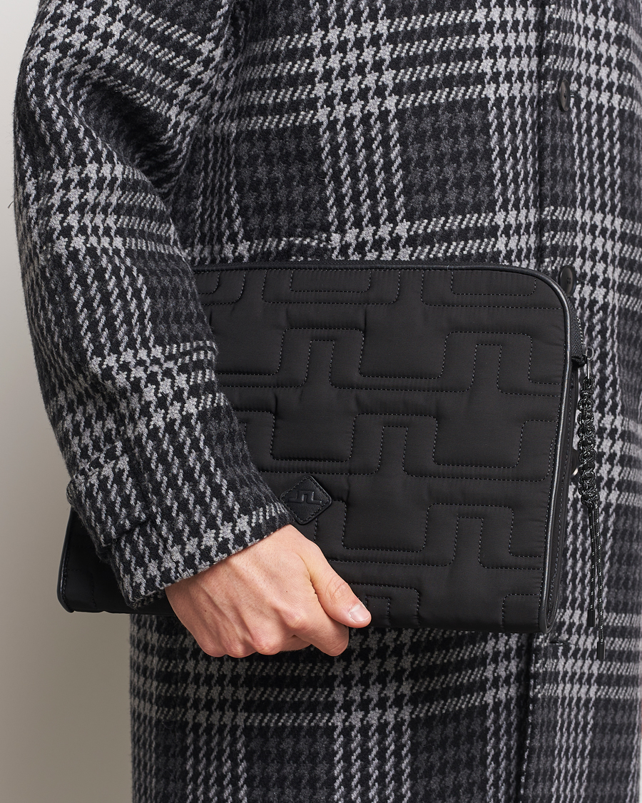 Heren | Tassen | J.Lindeberg | Padded Laptop Case Black