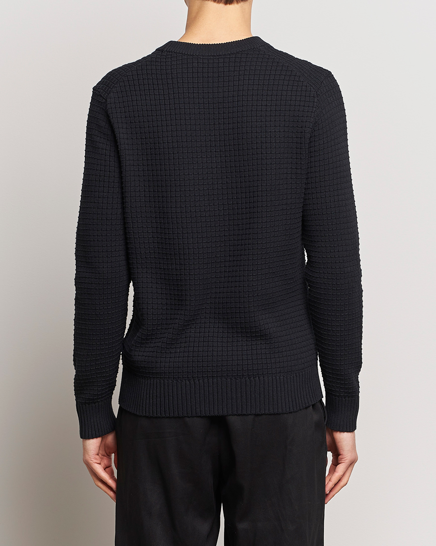 Heren | Truien | J.Lindeberg | Archer Structure Sweater Black