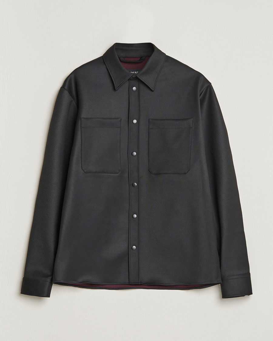 Heren | Kleding | J.Lindeberg | Coen Double Face Overshirt Black