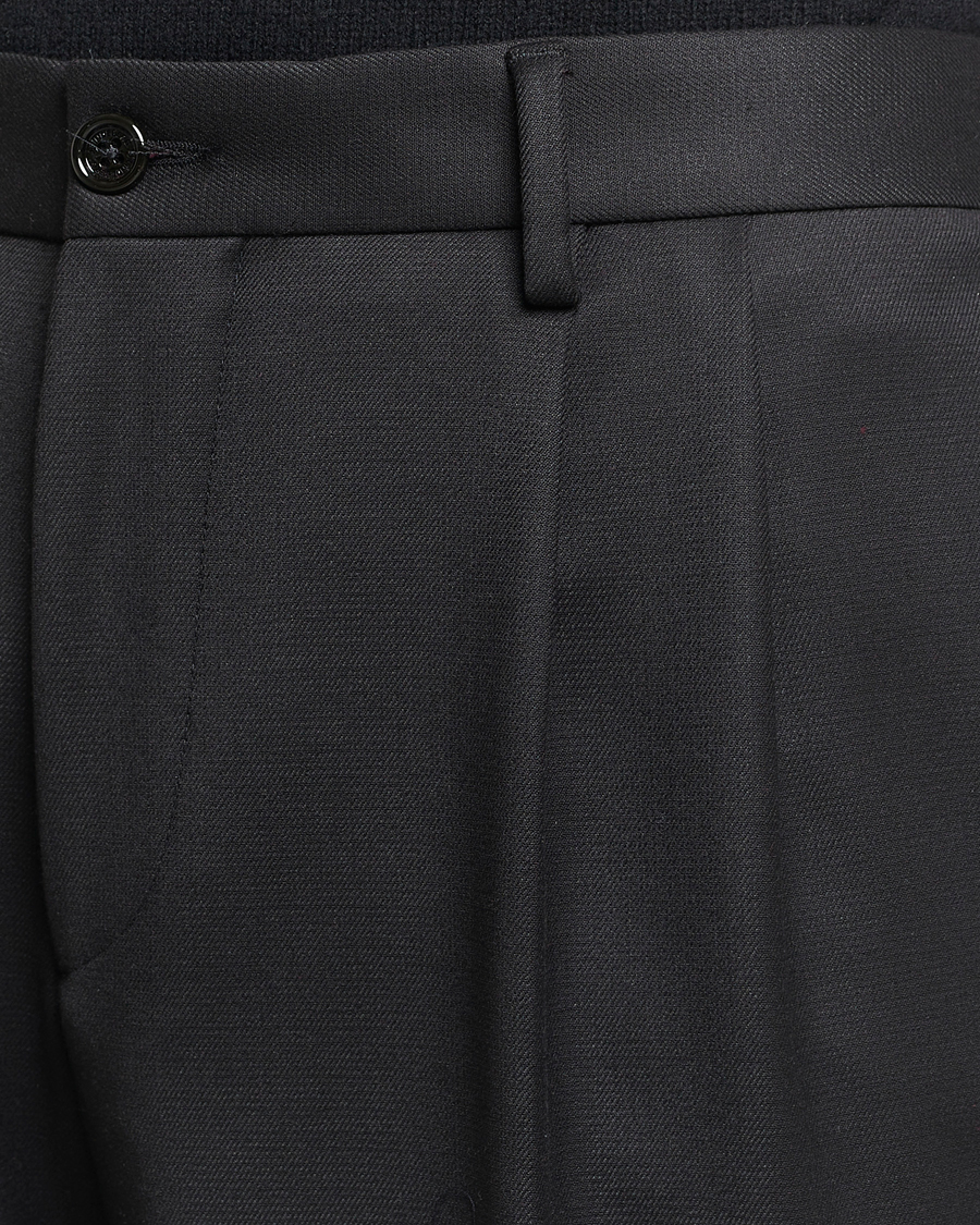 Heren | Broeken | J.Lindeberg | Haij Double Pleat Pants Black