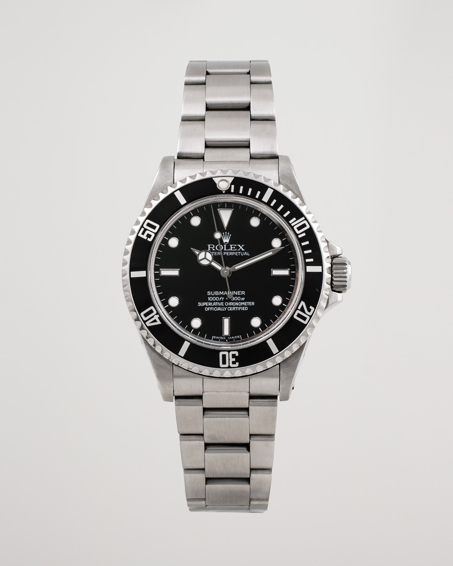 Heren | Rolex Pre-Owned Submariner 14060M Oyster Perpetual Steel Black | Rolex Pre-Owned | Submariner 14060M Oyster Perpetual Steel Black