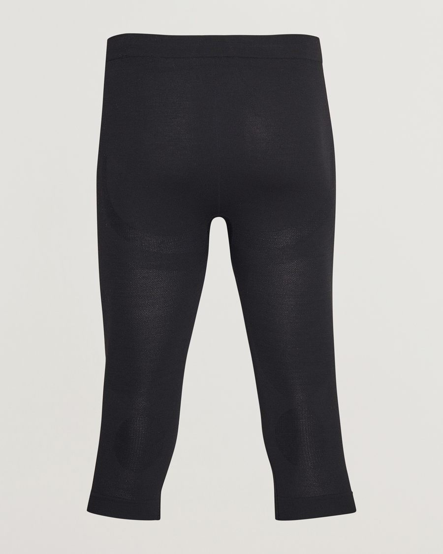 Heren | Lange onderbroeken | Falke Sport | Falke 3/4 Tights Wool Tech Light Black