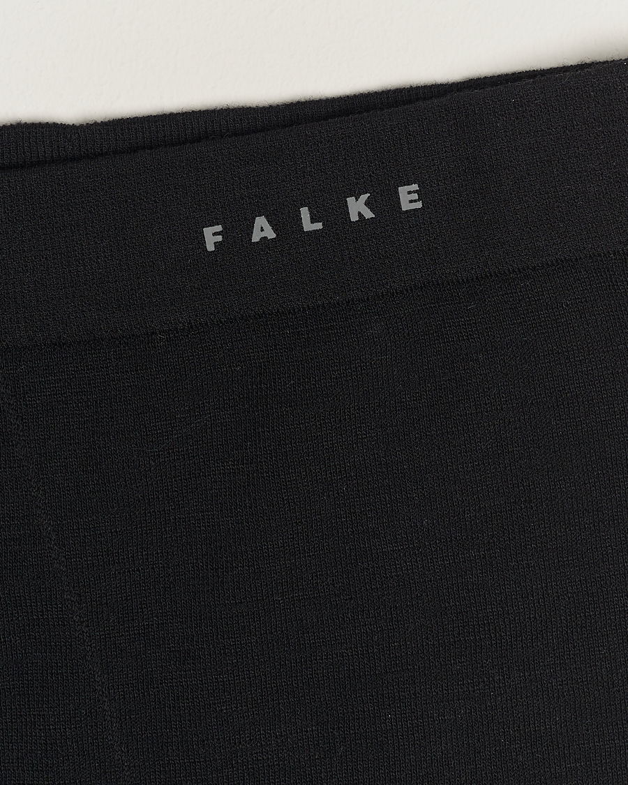 Heren | Broeken | Falke | Sport 3/4 Tights Wool Tech Light Black