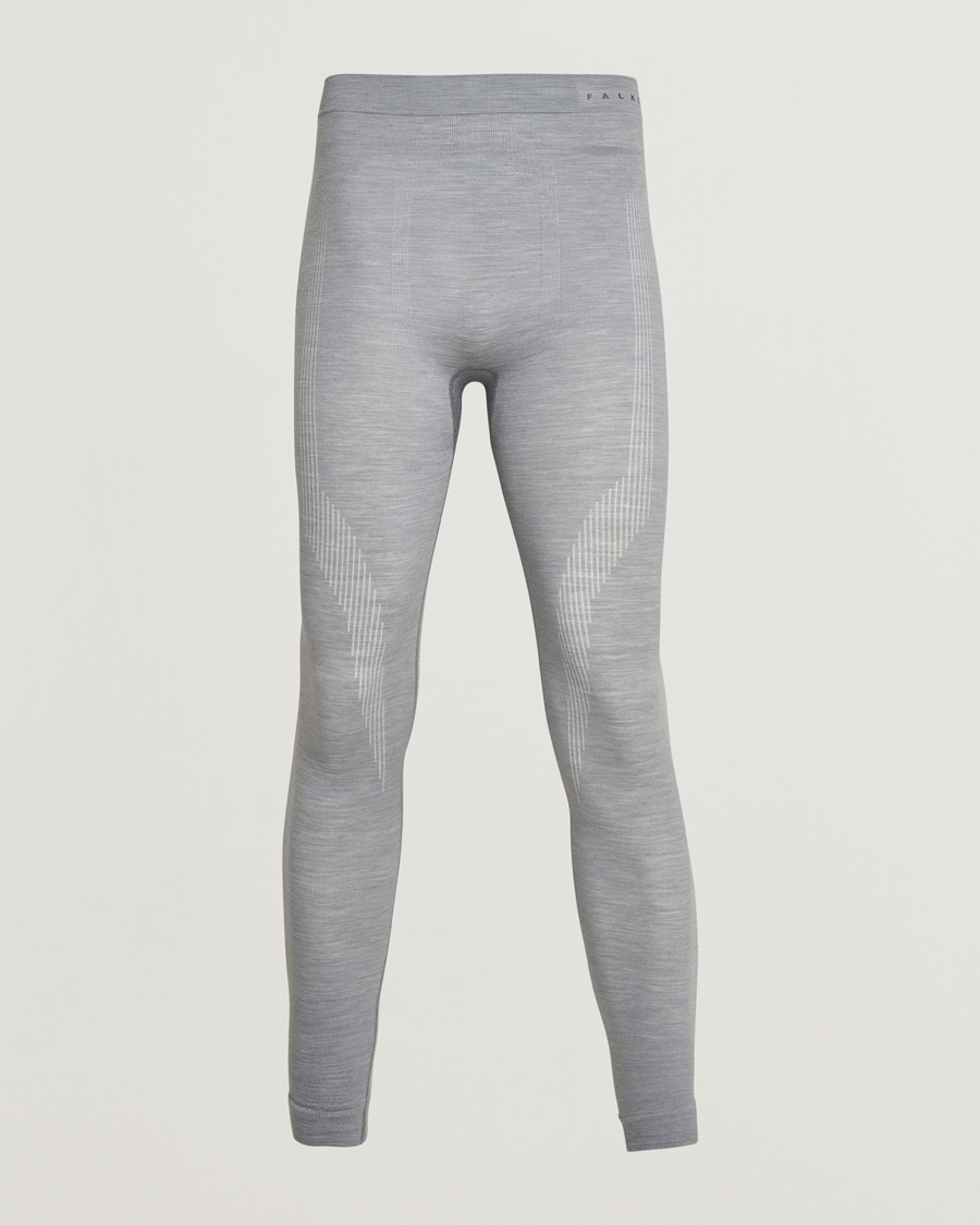 Heren | Ondergoed | Falke | Wool Tech Tights Grey Heather