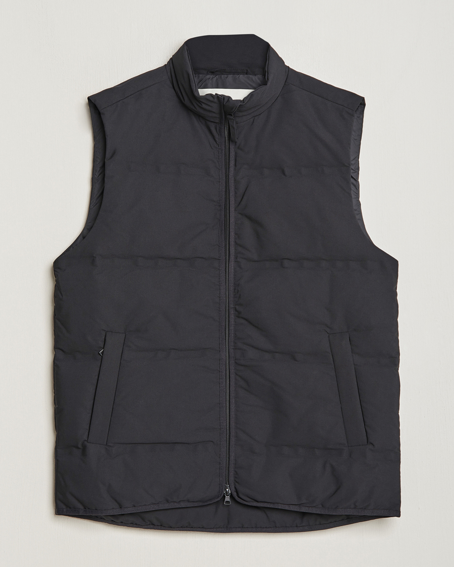 Heren | Business & Beyond | A Day's March | Alford Puffer Vest Black