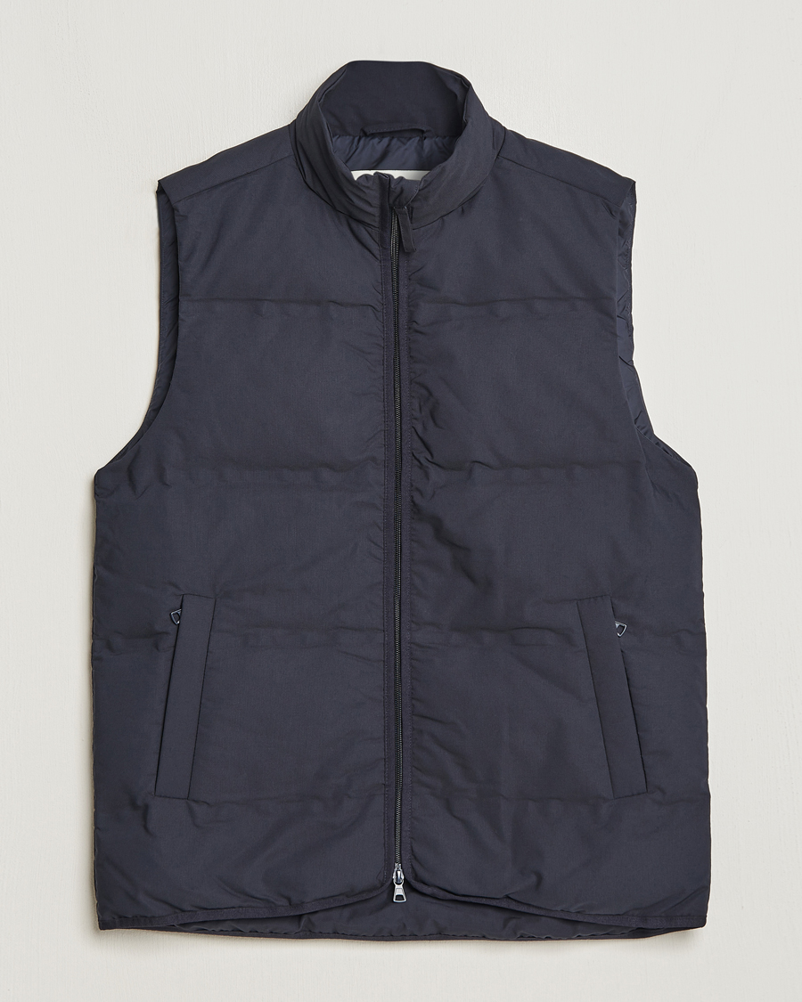Heren | Jassen | A Day's March | Alford Puffer Vest Navy